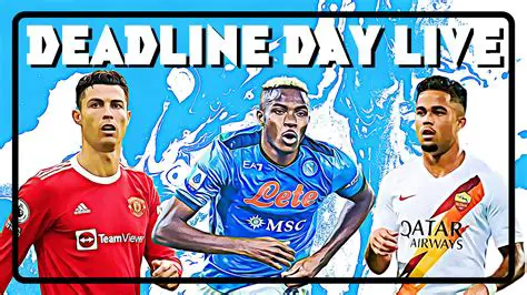 iTransfer News: Deadline Day Live Coverage and Latest Updates