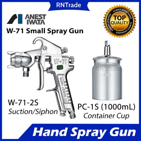 Unveiling the Precision: A Deep Dive into the Iwata W71 Spray Gun