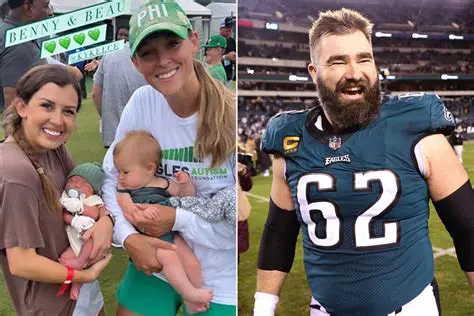 Jason Kelce Baby News: Eagles Star and Wife Kylie Welcome Third Daughter, Bennett