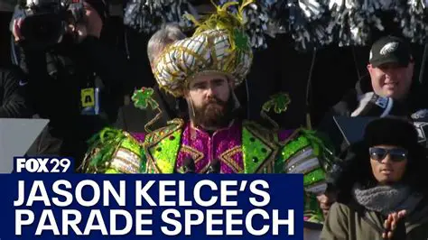 Jason Kelce's Iconic Eagles Parade Speech: A Celebration of Philadelphia