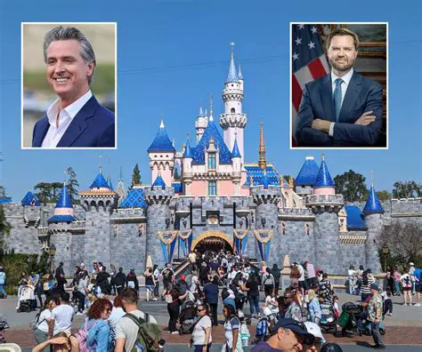 JD Vance's Disneyland Visit Sparks Political Buzz Amidst Newsom's California Dominance
