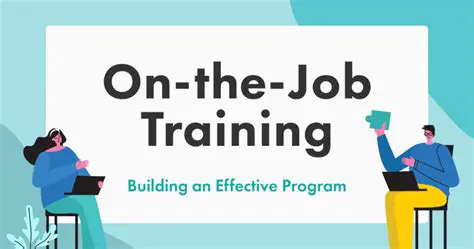 Job Training and Education Programs