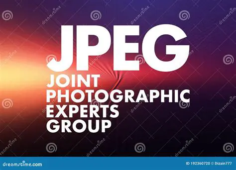 Joint Photographic Experts Group