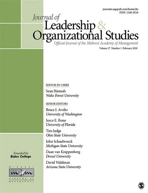 Journal of Leadership and Organizational Studies