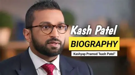 Unveiling the Life of Kash Patel: A Deep Dive into His Career and Personal Life, Including Details on His Wife and Age