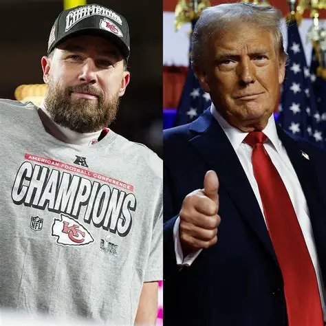 The Unexpected Intersections of Kelce, Travis, and Trump: A Modern Cultural Confluence