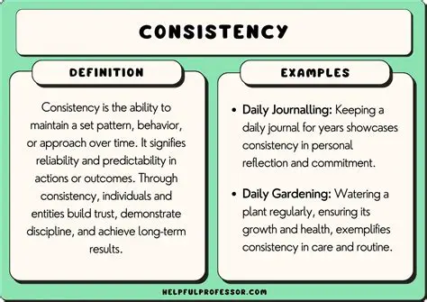 Key Characteristics of Consistent Systems