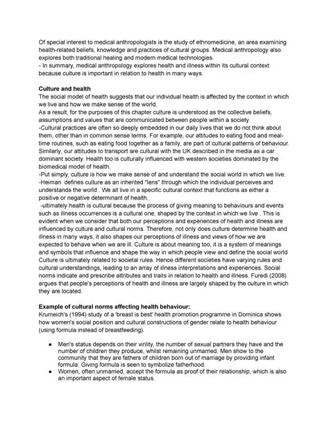 Key Characteristics of Ethnomedicine