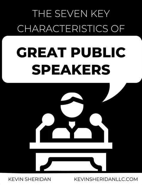 Key Characteristics of Public Speaking