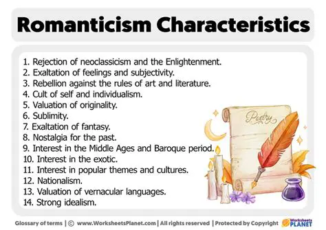 Key Characteristics of Romanticism