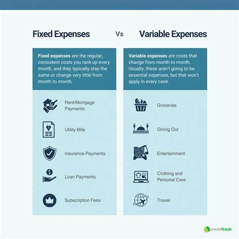 Key Differences Between Fixed and Variable Expenses