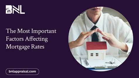 Key Factors Affecting Mortgage Payments