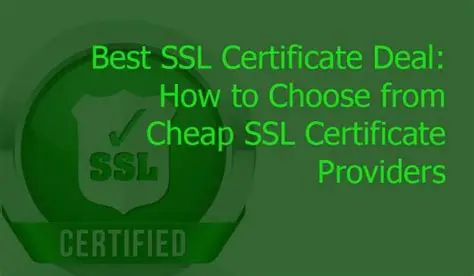 Key Factors to Consider When Buying a Cheap SSL Certificate