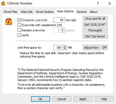 Key Features of 12Ghosts Shredder