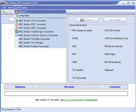 Key Features of ABC Amber DBX Converter