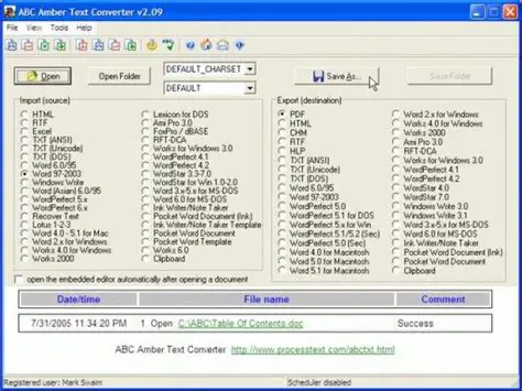 Key Features of ABC Amber Text Converter