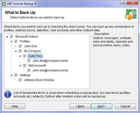 Key Features of ABC Outlook Backup