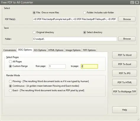 Key Features of Abex PDF to All Converter