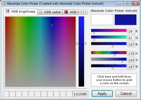 Key Features of Absolute Color Picker
