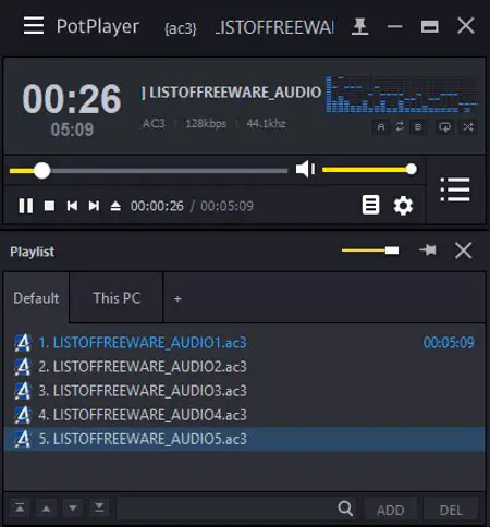 Key Features of AC3 Player