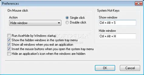 Key Features of AceHide Free
