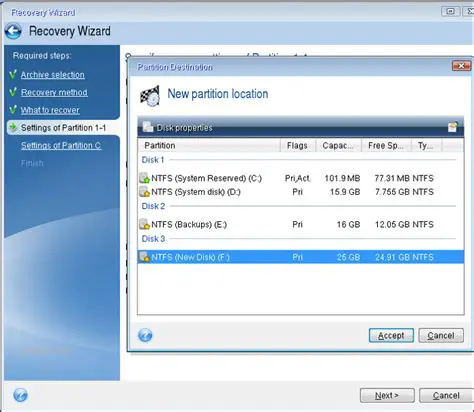 Key Features of Acronis Universal Restore