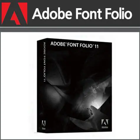 Key Features of Adobe Font Folio