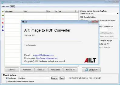 Key Features of Ailt Image to PDF Converter