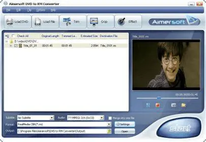 Key Features of Aimersoft DVD to Flash Converter