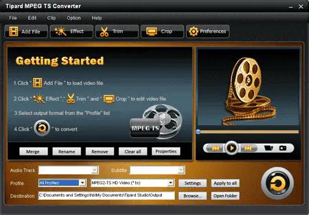 Key Features of Aiseesoft MPEG TS Converter