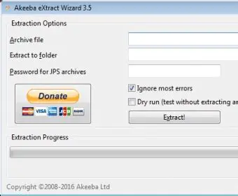 Key Features of Akeeba eXtract Wizard
