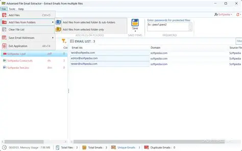 Key Features of All File Email Extractor