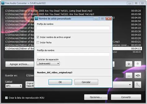 Key Features of All Free Audio Converter