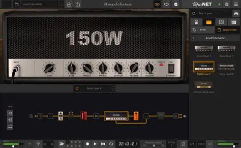 Key Features of AmpliTube Metal