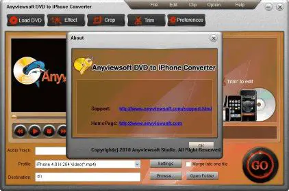 Key Features of Anyviewsoft DVD to iPhone Converter