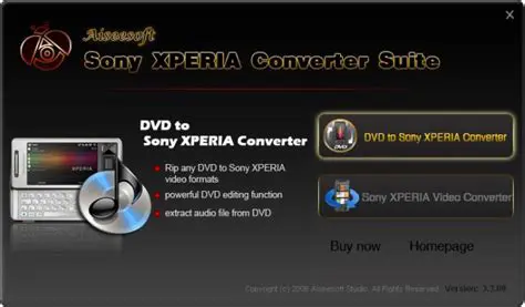 Key Features of Anyviewsoft DVD to Sony XPERIA Converter