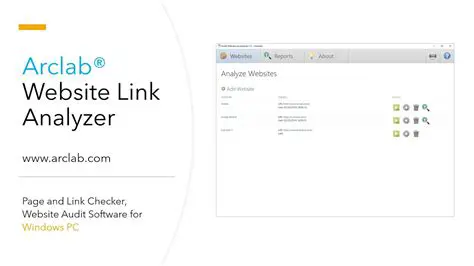 Key Features of Arclab Website Link Analyzer