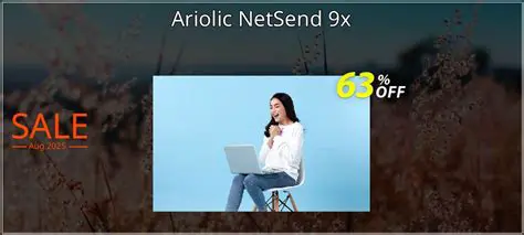 Key Features of Ariolic NetSend 9x