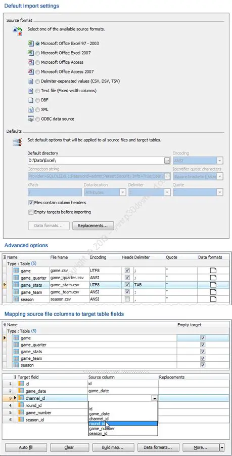 Key Features of ASA Data Wizard