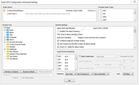 Key Features of Asset UPnP