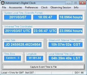 Key Features of Astronomers Digital Clock