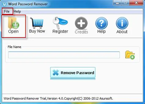Key Features of Asunsoft Word Password Clearer