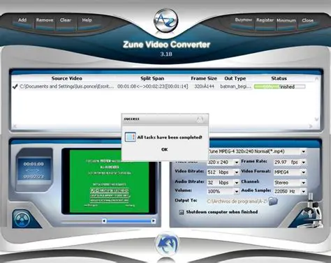 Key Features of Avex Zune Video Converter