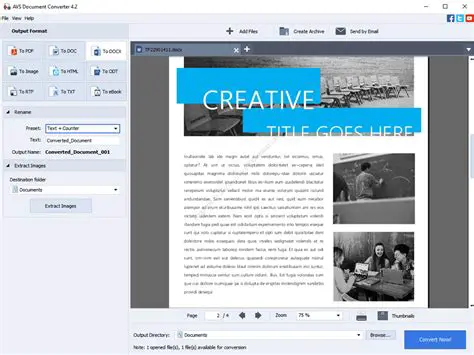Key Features of AVS Document Converter