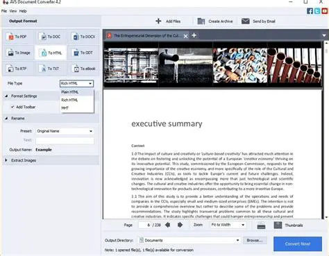 Key Features of AVS Document Editor