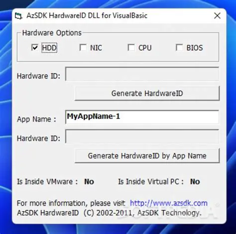 Key Features of AzSDK HardwareID DLL