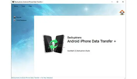 Key Features of Backuptrans iPhone Data Transfer