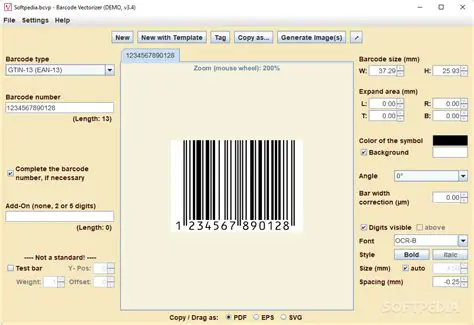 Key Features of Barcode Vectorizer