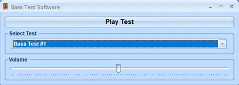 Key Features of Bass Test Software