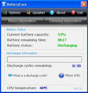Key Features of BatteryCare